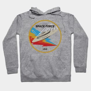 Space Force Mothership Lightning Edition-Retro Hoodie